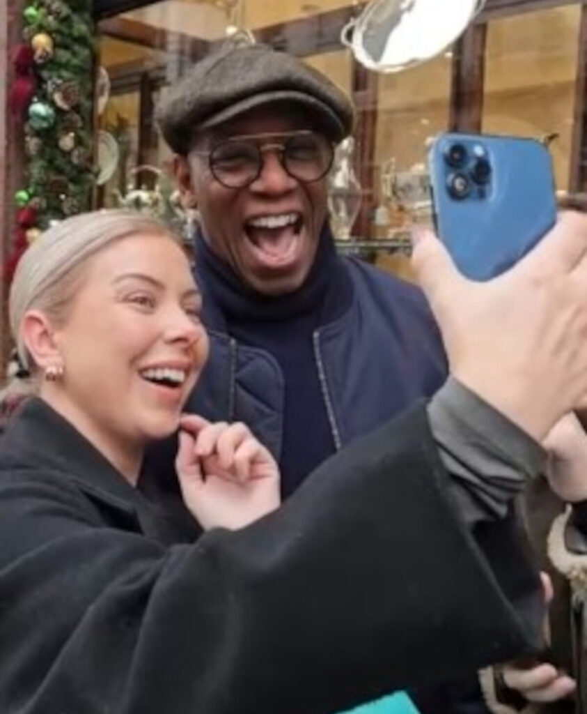 Ian Wright met with the family in London