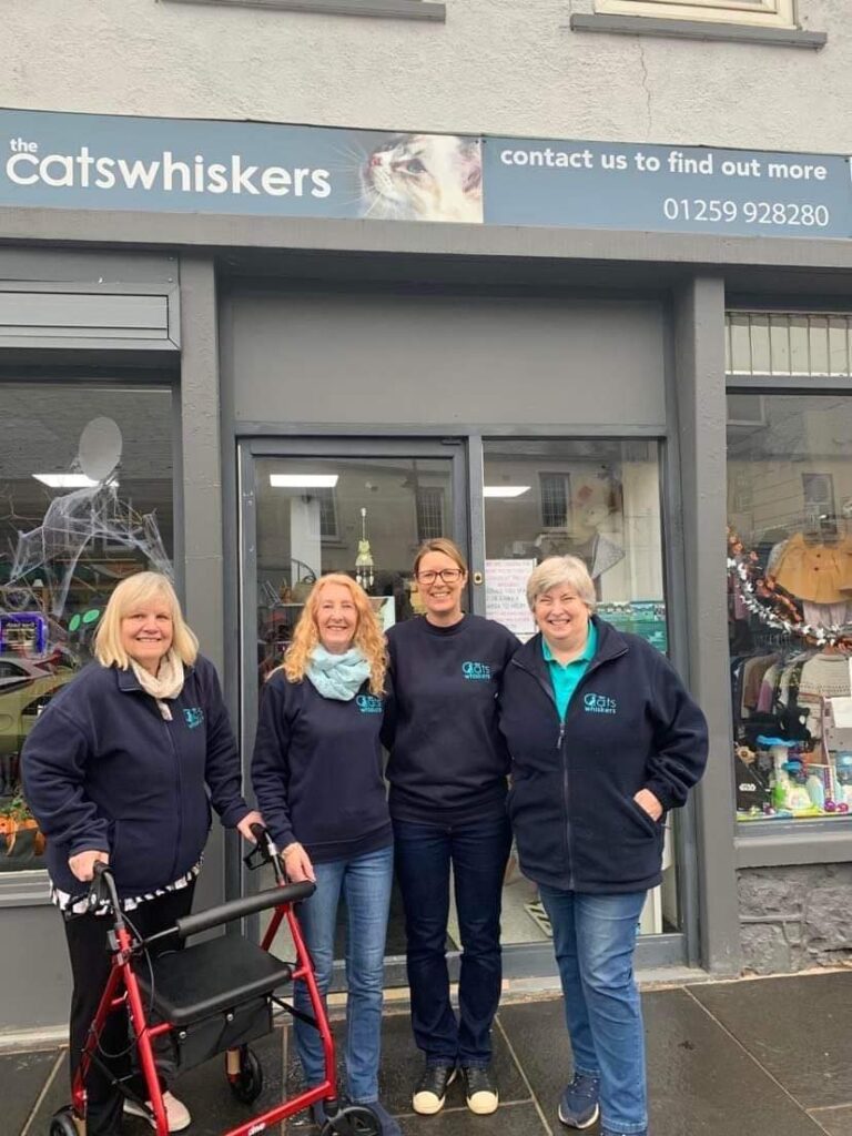 The Cats Whiskers charity shop