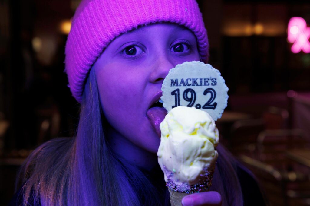 Limited edition flavour ice cream to shine at major light festival showcased by Scottish PR