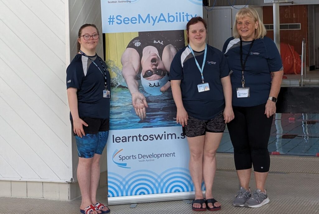 TWO YOUNG women with Down Syndrome from South Ayrshire are leading the way for swimmers of all abilities by sharing their passion for swimming this World Down Syndrome Day. Scottish PR
