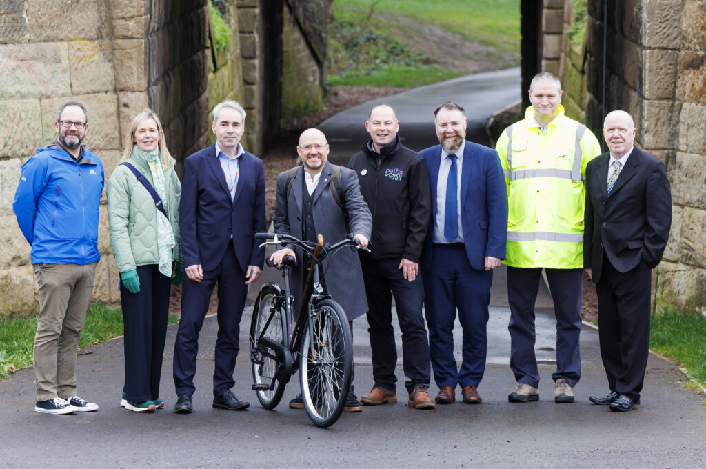 A path connecting Queen Margaret University (QMU) to the center of Musselburgh has been upgraded to meet the needs of local users following a £58,800 grant from Paths for All’s Ian Findlay Path Fund. Scottish PR Agency