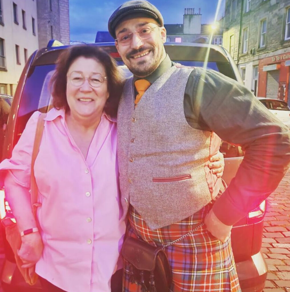 Rolf and Margo Martindale.