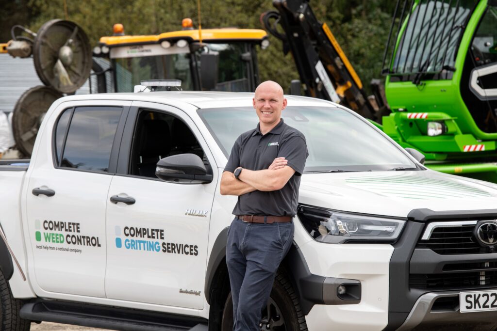 Keith Gallacher, director of Complete Weed Control operations in Scotland.
