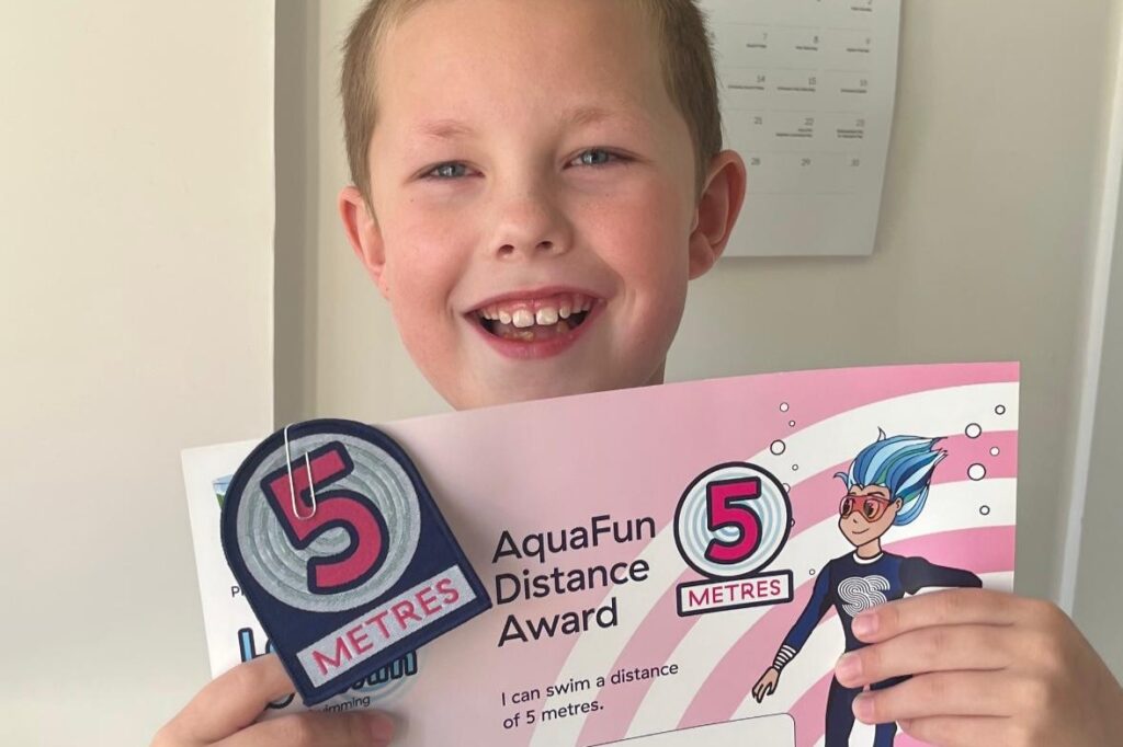 Nine-year-old splashes into confidence learning to Swim Local ASN class praised for creating next generation of swimmers | Scottish PR