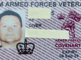 The man was left gutted that his ID was invalid.